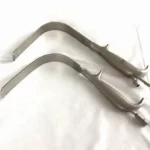 Bauer Fiber Optic Retractor Set-With Light Guide 21cm,16mm