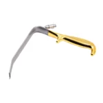 Aufricht Retractor with Fiber Optic Illumination, 20 cm